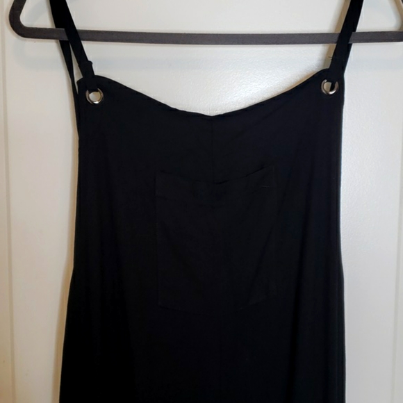 Simple by Suzanne Betro |Black Cami-Strap Wide-Leg Jumpsuit - Women & Plus - Picture 6 of 8